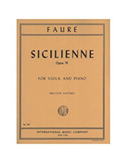ΙΔΙΩΤΙΚΗ ΕΚΔΟΣΗ FAURE - SICILIENNE OP.78