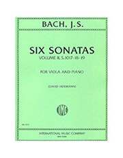 ΙΔΙΩΤΙΚΗ ΕΚΔΟΣΗ BACH J.S. - 6 SONATAS VOLUME 2