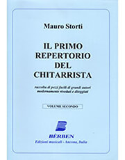 BERBEN STORTI MAURO - IL PRIMO REPERTORIO DEL CHITARRISTA (VOLUME SECONDO)