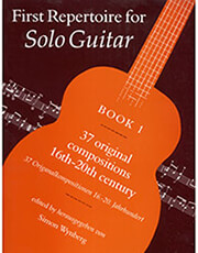 FABER FIRST REPERTOIRE FOR SOLO GUITAR (BOOK 1)