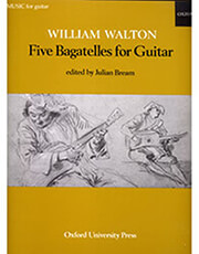 OXFORD UNIVERSITY PRESS WALTON WILLIAM - FIVE BAGATELLES FOR GUITAR