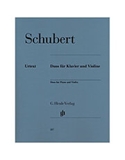 G. HENLE VERLAG FRANZ SCHUBERT - DUOS FOR PIANO AND VIOLIN