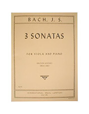 ΙΔΙΩΤΙΚΗ ΕΚΔΟΣΗ BACH J.S. - 3 SONATAS
