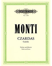 MONTI - CZARDAS FOR VIOLIN AND PIANO