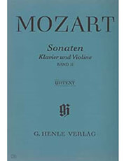 G. HENLE VERLAG WOLFGANG AMADEUS MOZART - SONATAS FOR PIANO AND VIOLIN VOL II/ ΕΚΔΟΣΕΙΣ HENLE VERLAY- URTEXT