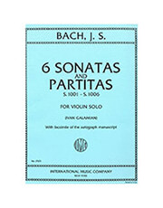 BACH J.S.6 SONATES AND PARTITES