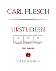 CARL FISCHER FLESCH - URSTUDIEN