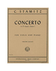 STAMITZ - CONCERTO IN D MAJOR OP. 1