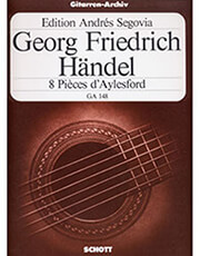 SCHOTT SOHNE HANDEL GEORG FRIEDRICH - 8 PIECES D' AYLESFORD