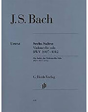G. HENLE VERLAG J.S. BACH ΈΞΙ ΣΟΥΙΤΕΣ BWV 1007-1012