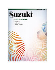 SUZUKI - CELLO SCHOOL V - CELLO PART - VOLUME I