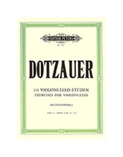 DOTZAUER - 113 VIOLONCELLO ETUDEN - BOOK II