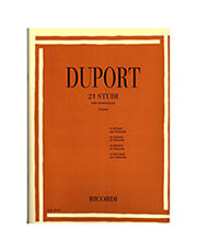 DUPORT - 21 STUDI PER VIOLONCELLO