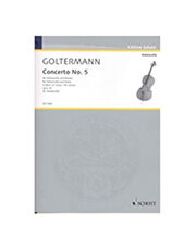 GEORG GOLTERMANN - CONCERTO N.5 D MINOR OP. 76
