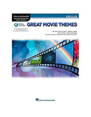 HAL LEONARD GREAT MOVIE THEMES FOR CELLO - INSTRUMENTAL PLAY-ALONG (BK/ONLINE AUDIO)