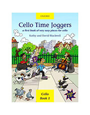 OXFORD UNIVERSITY PRESS CELLO TIME JOGGERS - A FIRST BOOK OF VERY EASY PIECES FOR CELLO (BΚ/CD)