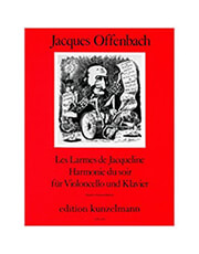 KUNZELMANN EDITIONS JACQUES OFFENBACH - LES LARMES DE JACQUELINE