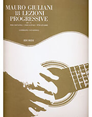 GIULIANI MAURIO - 18 LEZIONI PROGRESSIVE OP. 51
