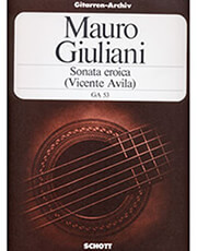 GIULIANI MAURIO- SONATA EROICA OP. 150