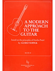 BROEKMANS GUIDO TOPPER - A MODERN APPROACH TO THE GUITAR (BOOK III)