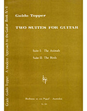 BROEKMANS TOPPER GUIDO- TWO SUITES FOR GUITAR