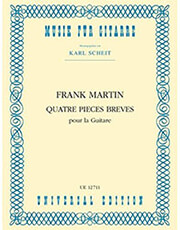 UNIVERSAL EDITIONS FRANK MARTIN: 4 PIECES BREVES