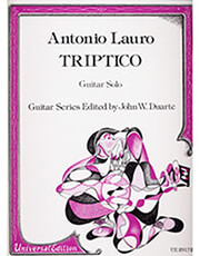 UNIVERSAL EDITIONS LAURO ANTONIO - TRIPTICO