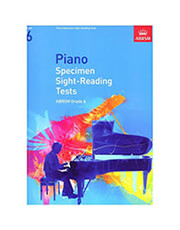 ABRSM PIANO SPECIMEN SIGHT-READING TESTS, GRADE 6 (2009)
