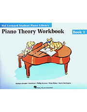 HAL LEONARD HAL LEONARD STUDENT PIANO LIBRARY - PIANO THEORY WORKBOOK, BOOK 1