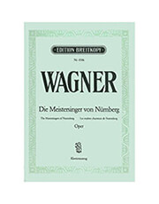 BREITKOPF WAGNER - DIE MEISTERSINGER VON NURNBERG