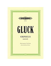 EDITION PETERS GLUCK - ORPHEUS EP54A