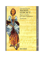 RICORDI PUCCINI - MANON LESCAUT