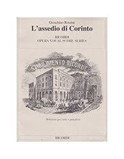 RICORDI ROSSINI - L'ASSEDIO DI CORINTO