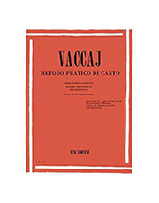 RICORDI VACCAI - METODO PRATICO MEZZO SOPRANO &amp; BARITONE VOICE (BK/CD)