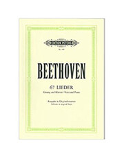 LUDWIG VAN BEETHOVEN - 67 LIEDER (HIGH VOICE) / ΕΚΔΟΣΕΙΣ PETERS