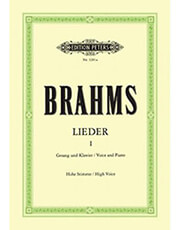 BRAHMS  LIEDER N.1 HIGH-SOPRANO