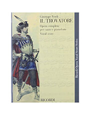 VERDI - IL TROVATORE: VOCAL SCORE