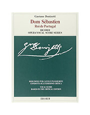 DONIZETTI - DOM SEBASTIEN ROI DE PORTUGAL CHANT