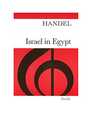 MUSIC SALES HANDEL - ISREAL IN EGYPT VOCAL SCORE