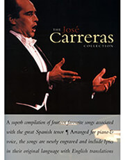 MUSIC SALES THE JOSE CARRERAS COLLECTION
