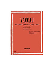 RICORDI VACCAI - METODO PRATICO DI CANTO SOPRANO &amp; TENORO (BK/CD)