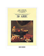 RICORDI ARIE ANTICHE - 30 ARIE NO.2