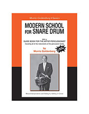 ALFRED MORRIS GOLDENBERG - MODERN SCHOOL FOR SNARE DRUM