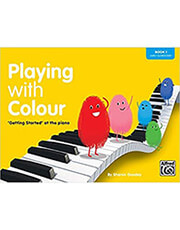 ALFRED PLAYING WITH COLOUR, BOOK 1: 'GETTING STARTED' AT THE PIANO