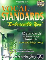 JAMEY AEBERSOLD AEBERSOLD - VOCAL STANDARDS / VOL 113-2 CDS