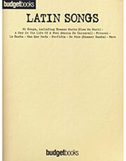 HAL LEONARD LATIN SONGS-BUDGET BOOKS SERIES