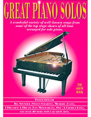 MUSIC SALES GREAT PIANO SOLOS - THE SHOW BOOK