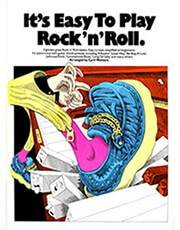 MUSIC SALES IT'S EASY TO PLAY ROCK 'N' ROLL