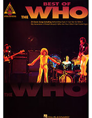 HAL LEONARD THE WHO-BEST OF...