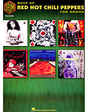 HAL LEONARD RED HOT CHILI PEPPERS-BEST OF...FOR DRUMS